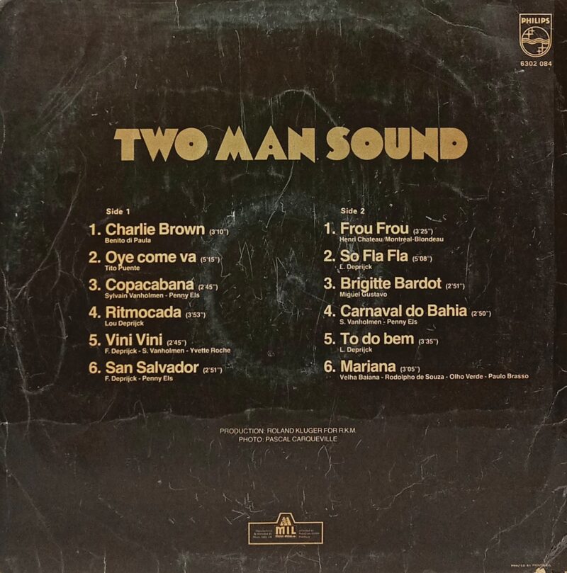 Two Man Sound - 6302 084 - (85-90%) - English LP Vinyl