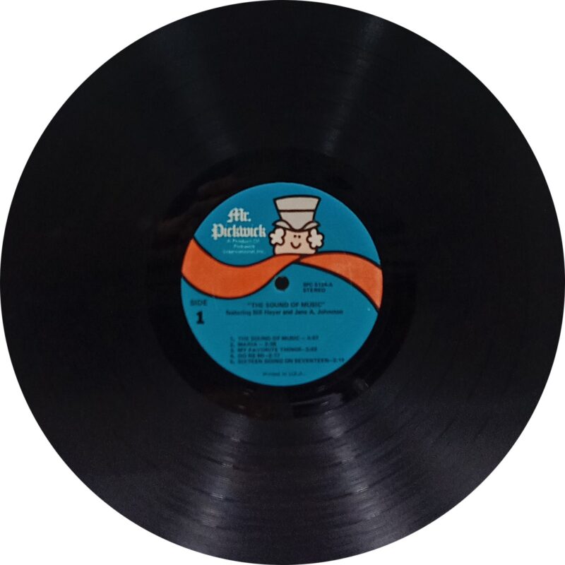 Bill Heyer/Jane A. Johnston - The Sound Of Music - SPC 5124 - (85-90%) - English LP Vinyl