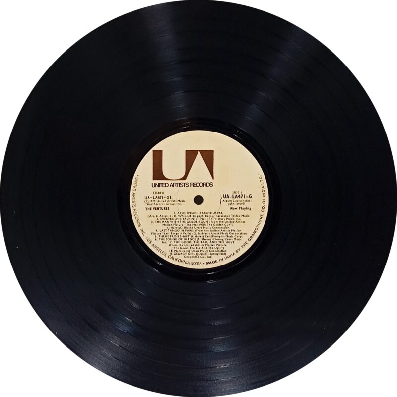 The Ventures - Now Playing - UA LA471 G - (90-95%) - English Songs LP Vinyl Record 