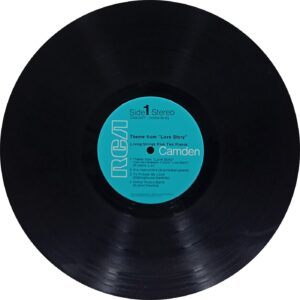 Theme From Love Story - Living Strings Plus Two Pianos - CAS 2477 - (90-95%) - English LP Vinyl