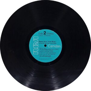 Theme From Love Story - Living Strings Plus Two Pianos - CAS 2477 - (90-95%) - English LP Vinyl