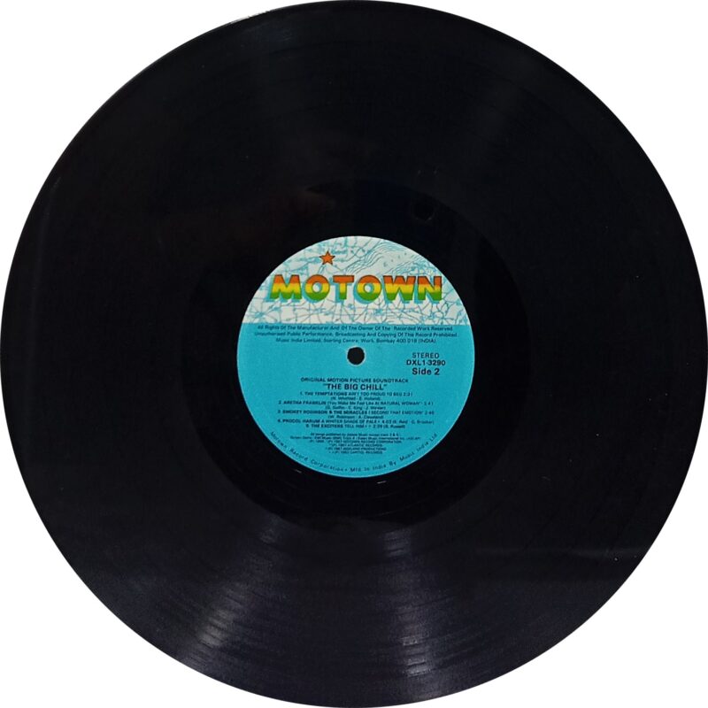 The Big Chill - Original Motion Picture Soundtrack - DXL1 3290 - (85-90%) - CCP - English LP Vinyl