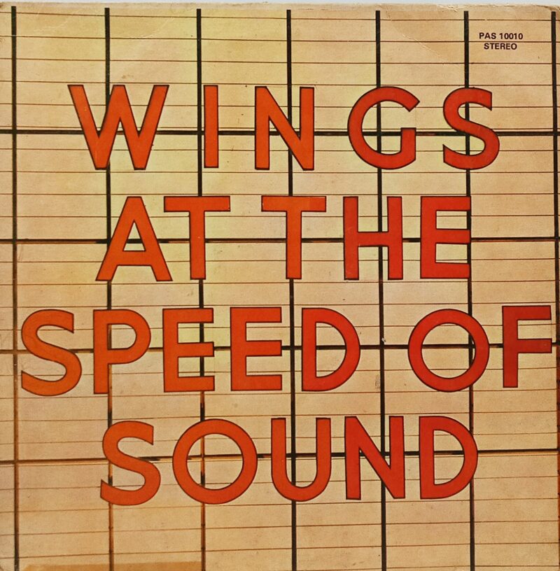 Wings - At The Speed Of Sound - PAS 10010 - (80-85%) - English LP Vinyl