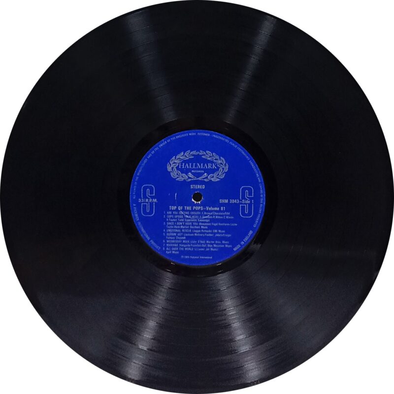 Top Of The Pops - SHM 3043 - (85-90%) - English LP Vinyl