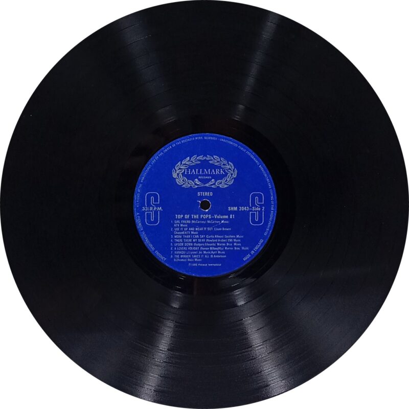 Top Of The Pops - SHM 3043 - (85-90%) - English LP Vinyl