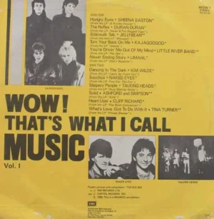 Wow! That's What I Call Music Vol. 1 - WOW 1 - (80-85%) - CR - English LP Vinyl