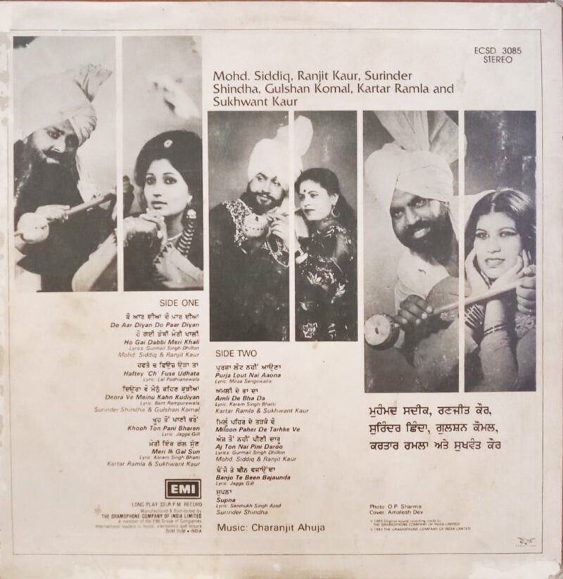Mohd.Sidiq & Ranjit Kaur