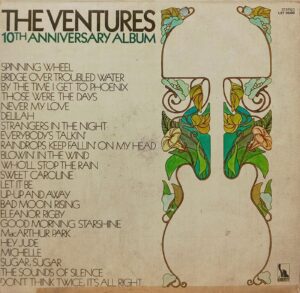 The Ventures - 10th Anniversary Album - LST-35000 - (85-90%) - 2LP Set - English LP Vinyl