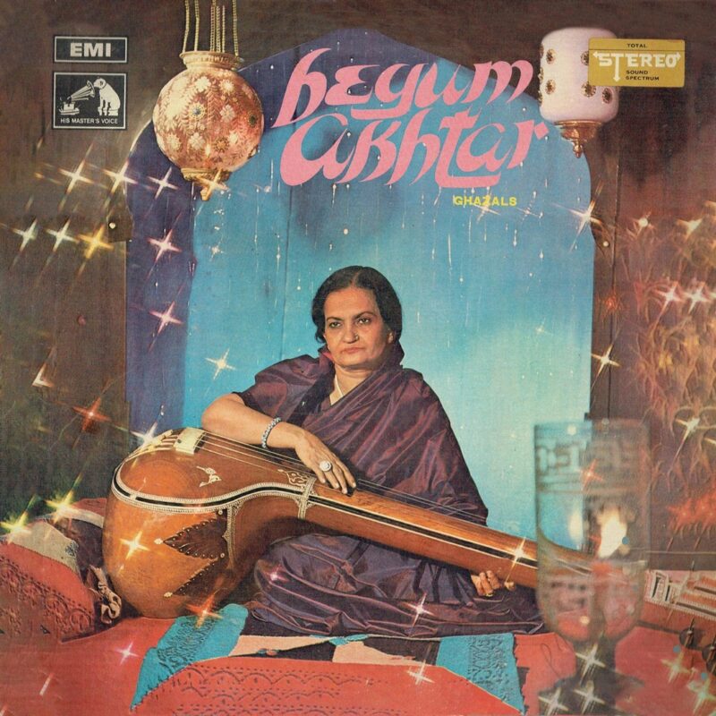 Begum Akhtar - ECSD 2436 - (Condition 80-85%) - Cover Reprinted - LP Record