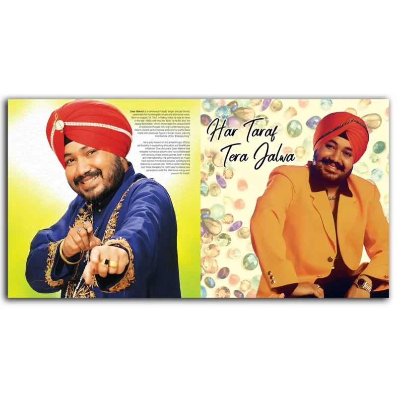 Best of Daler Mehndi Vol. 1&2 - VS34SONY0048 - 2LP Set - New Release LP Vinyl Record
