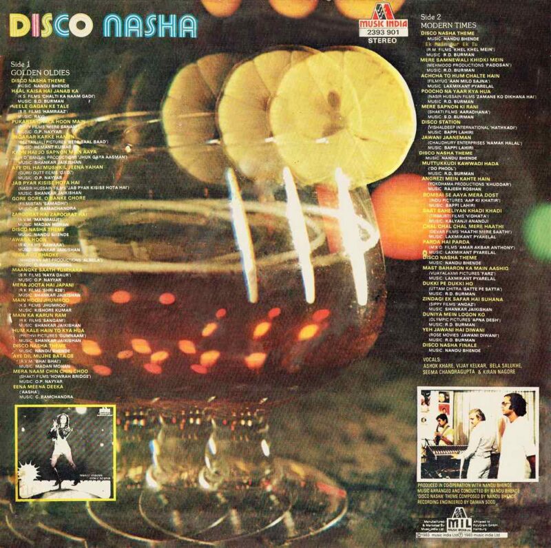Disco Nasha - 2393 901 - (85-90%) - CR - Film Hits LP Vinyl Record