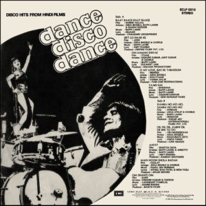 Dance Disco Dance - ECLP 5810 - Cover Reprinted- Film Hits LP Vinyl Record