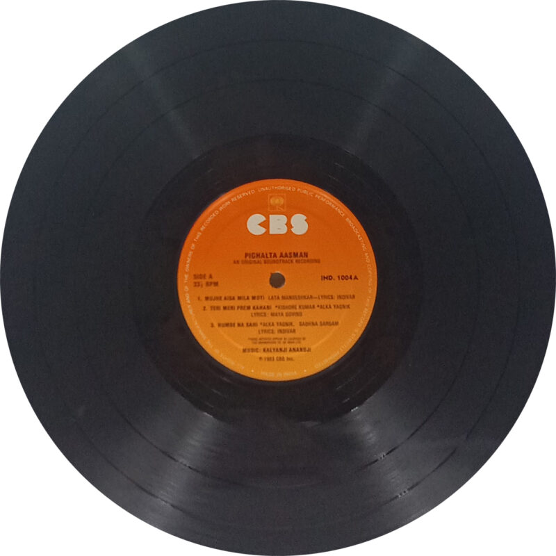 Pighalta Aasman - IND 1004 - CR - Special Deal LP Vinyl Record