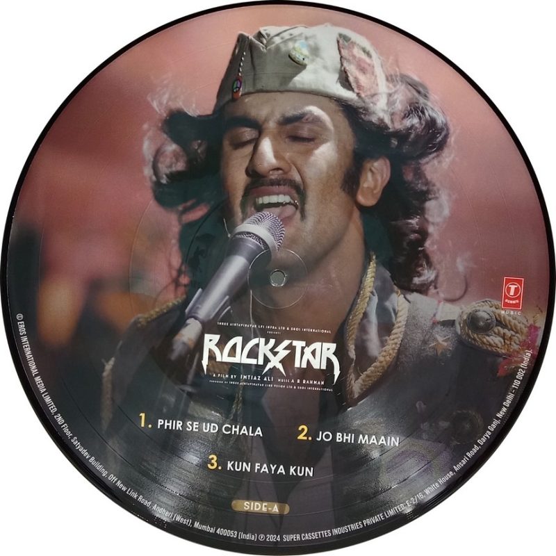 Rockstar - SFLP 07B - Picture Disc - 2LP Set - New Release Hindi LP Vinyl