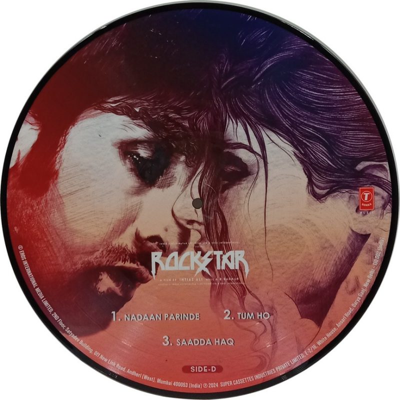 Rockstar - SFLP 07B - Picture Disc - 2LP Set - New Release Hindi LP Vinyl