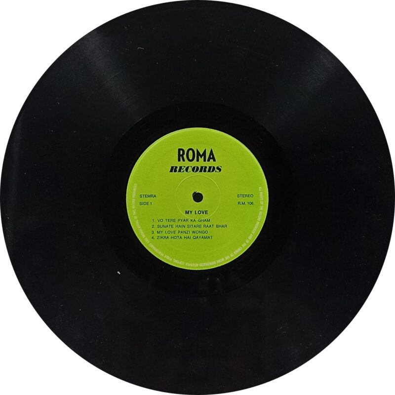 My Love - R.M. 106 - (90-95%) - Bollywood Rare LP Vinyl