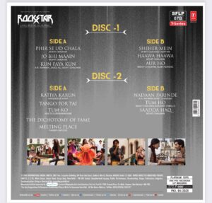 Rockstar - SFLP 07B - 2LP Set - Picture Disc - New Release Hindi LP Vinyl