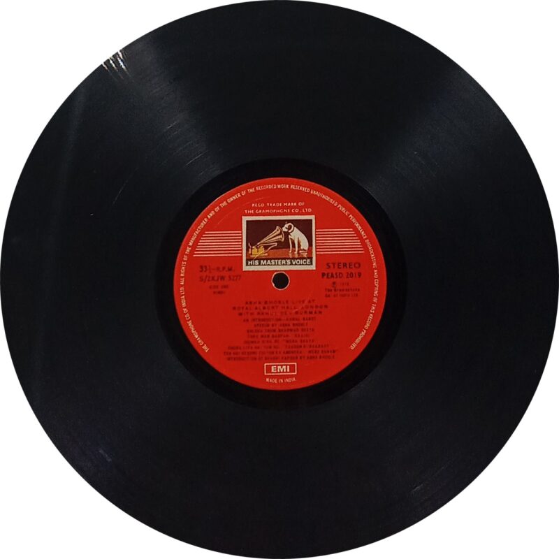 Asha Bhosle Live At Royal - PEASD 2019/2020 - (85-90%) - CR - 2LP Set - Film Hits LP Vinyl