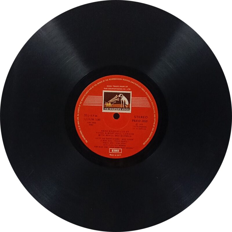 Asha Bhosle Live At Royal - PEASD 2019/2020 - (85-90%) - CR - 2LP Set - Film Hits LP Vinyl