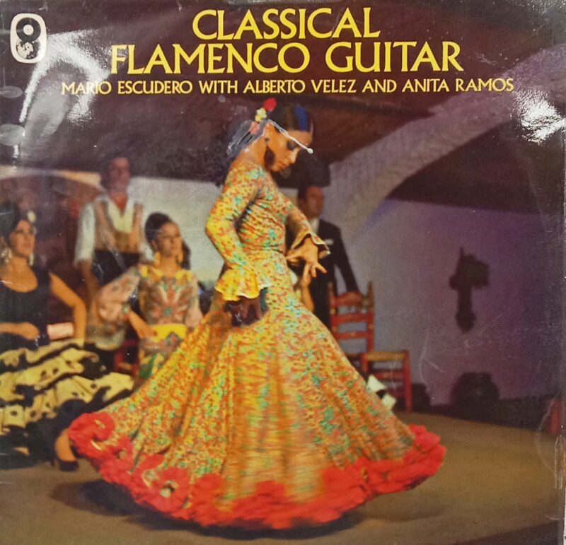 Classical Flamenco Guitar – ST 1028 – (85-90%) – English Classical LP Vinyl