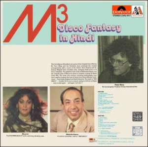 Musarrat & Mahendra Kapoor ‎- M3 Disco Fantasy In Hindi - 2392 957 - (90-95%) - CR - Private Song LP Vinyl