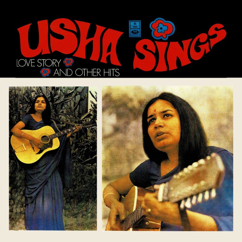 Usha Sings - Love Story And Other Hits - S/MOCE 2014 - (Condition 90-95%) - Cover Reprinted - English Song LP Vinyl Record