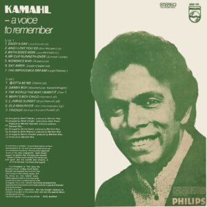 Kamahl - A Voice To Remember - 6830 191 - (90-95%) - CR - English Songs LP Vinyl