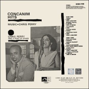 Chris Perry - Concanim Hits - ECSD 2703 - HMV Black Label - CR - Concani Lp Vinyl Record