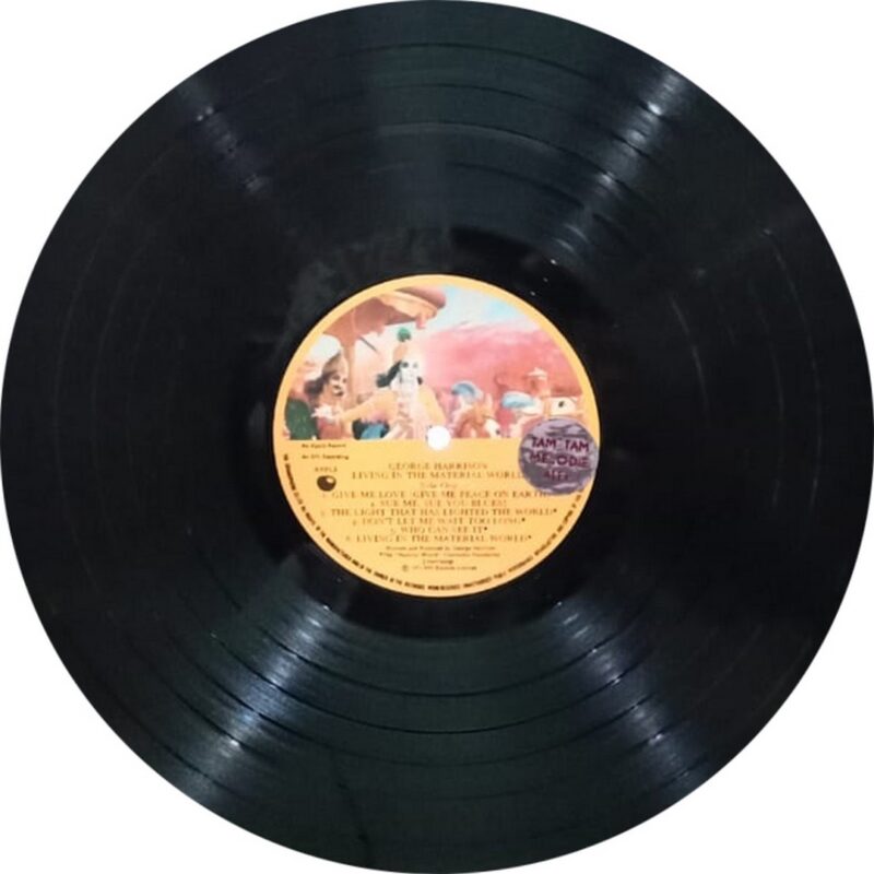 George Harrison – Living In The Material World - PAS 10006 - (Condition 90-95%) - Cover Book Fold - English Songs LP Vinyl Record