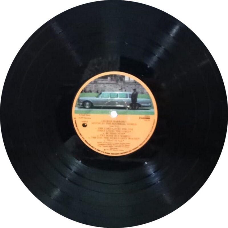 George Harrison – Living In The Material World - PAS 10006 - (Condition 90-95%) - Cover Book Fold - English Songs LP Vinyl Record