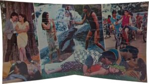 Aaj Ka Daur - VFLP 1009 - (85-90%) - Cover Book Fold - Bollywood LP Vinyl