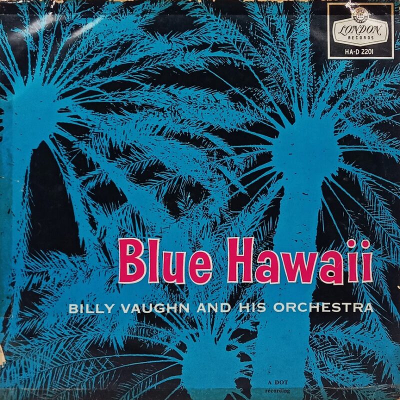 Blue Hawaii - HAD 2201 - (80-85%)  - English Instrumental LP Vinyl