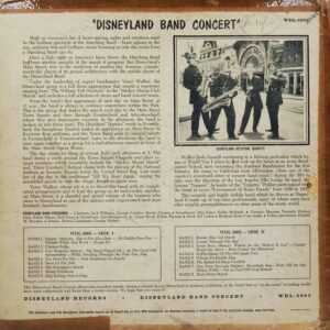 Disneyland Band Concert - WDL3002 - (80-85%) - English Instrumental LP Vinyl