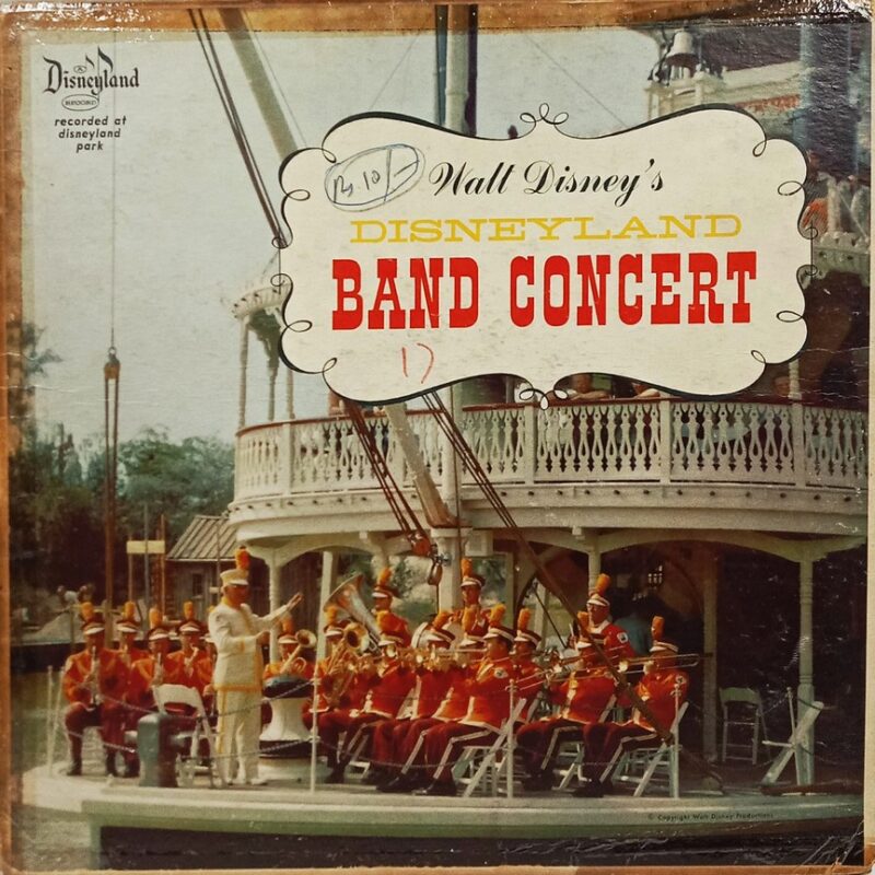 Disneyland Band Concert - WDL3002 - (80-85%) - English Instrumental LP Vinyl