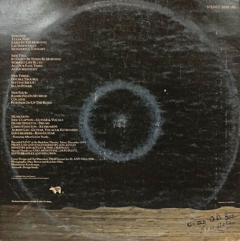 Eric Clapton - Just One Night - 2658 135 - (85-90%) - 2LP Set - English LP Vinyl