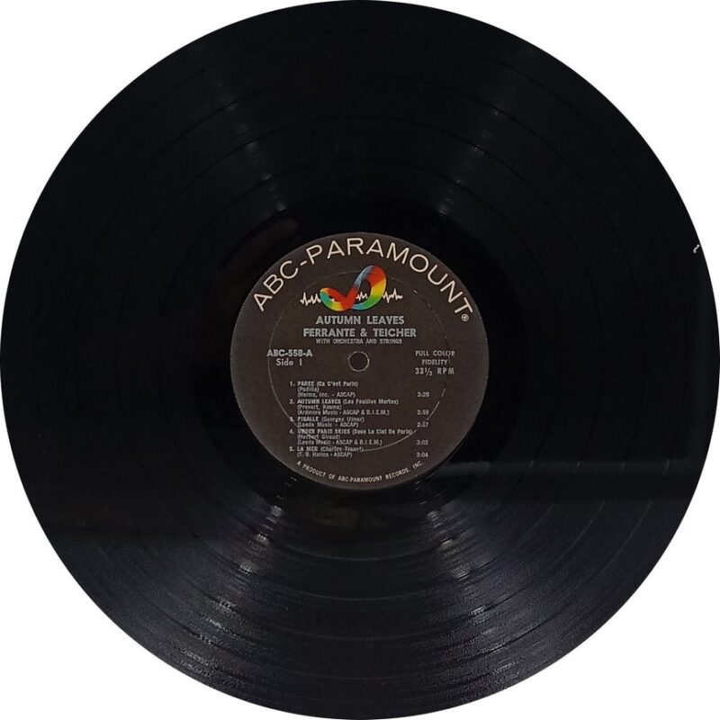 Ferrante And Teicher - ABC 558 - (85-90%) - English Instrumental LP Vinyl