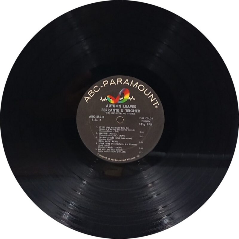 Ferrante And Teicher - ABC 558 - (85-90%) - English Instrumental LP Vinyl
