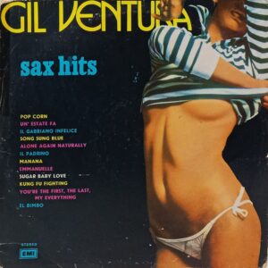 Gil Ventura - Sax Hits - EMC-E 1033 - (80-85%) - English Instrumental LP Vinyl