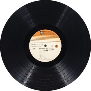 Golden Selection Guitar - YL 2105/2106 - (85-90%) - 2LP Set - English Instrumental LP Vinyl