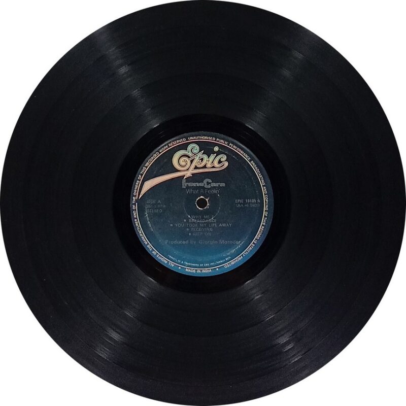 Irene Cara - What A Feelin' - EPIC 10105 - (80-85%) - English LP Vinyl