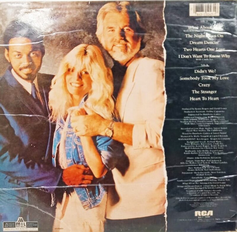 Kenny Rogers - What About Me? - AJL1 5335 - (80-85%) - English LP Vinyl