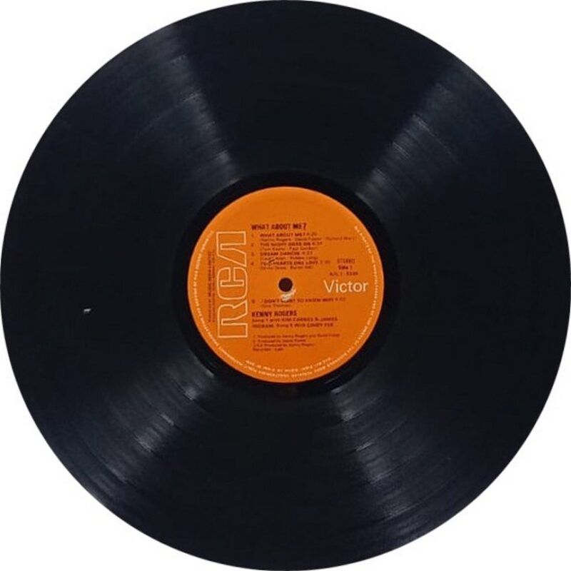 Kenny Rogers - What About Me? - AJL1 5335 - (80-85%) - English LP Vinyl
