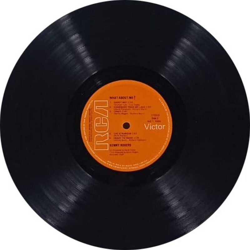Kenny Rogers - What About Me? - AJL1 5335 - (80-85%) - English LP Vinyl