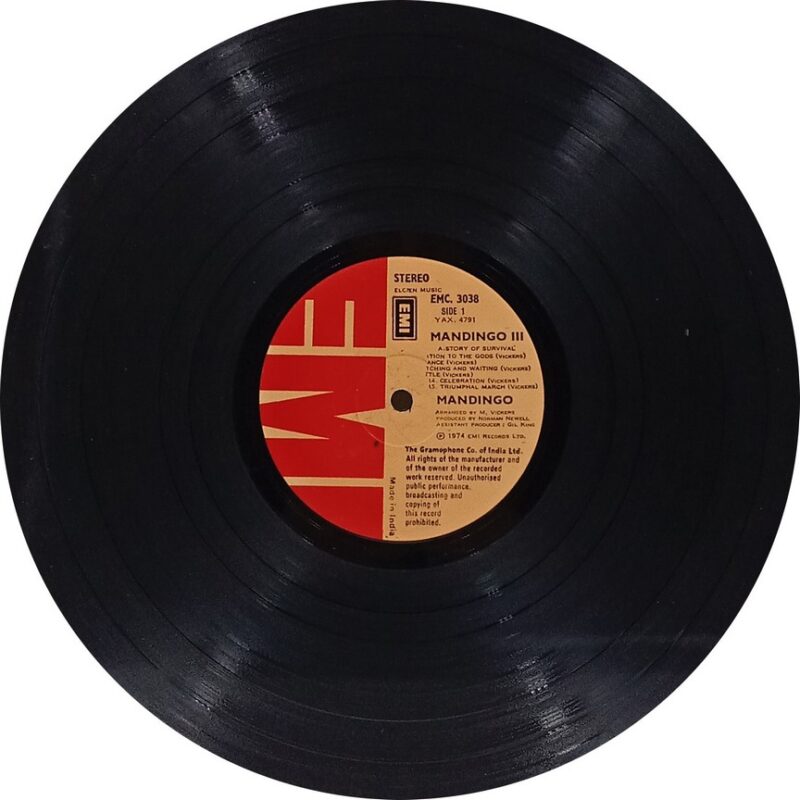 Mandingo III - EMC 3038 - (80-85%) - English LP Vinyl Record