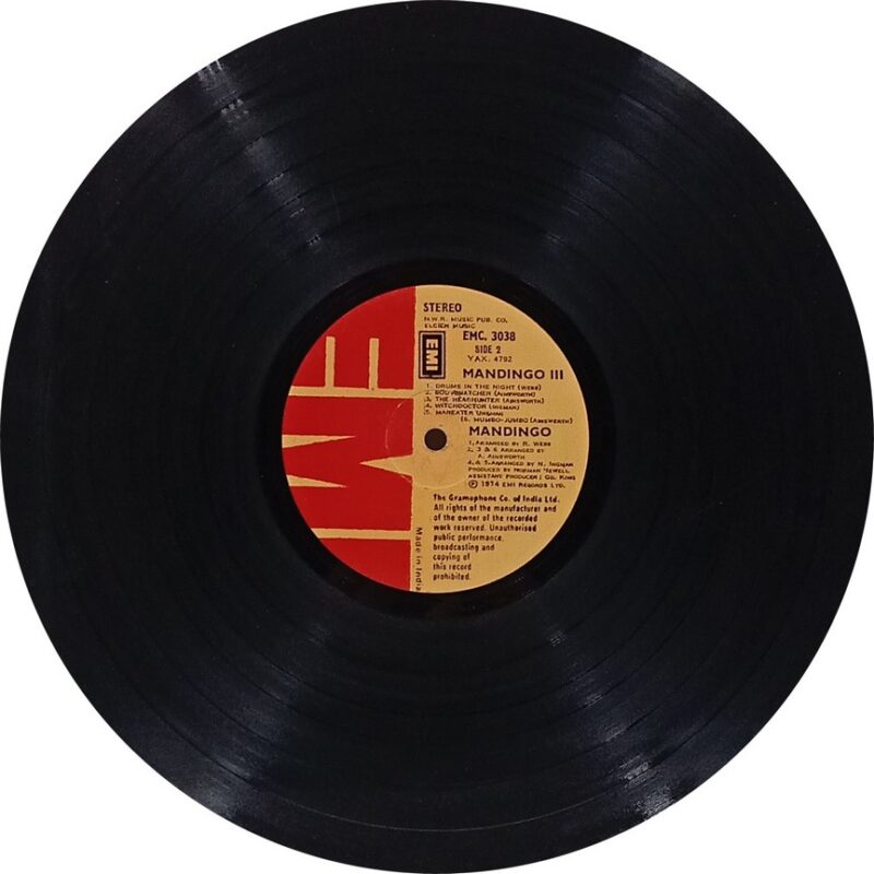 Mandingo III - EMC 3038 - (80-85%) - English LP Vinyl Record