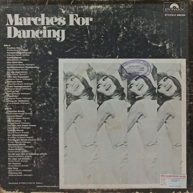 Marches For Dancing - 249 224 - (85-90%) - English Instrumental LP Vinyl