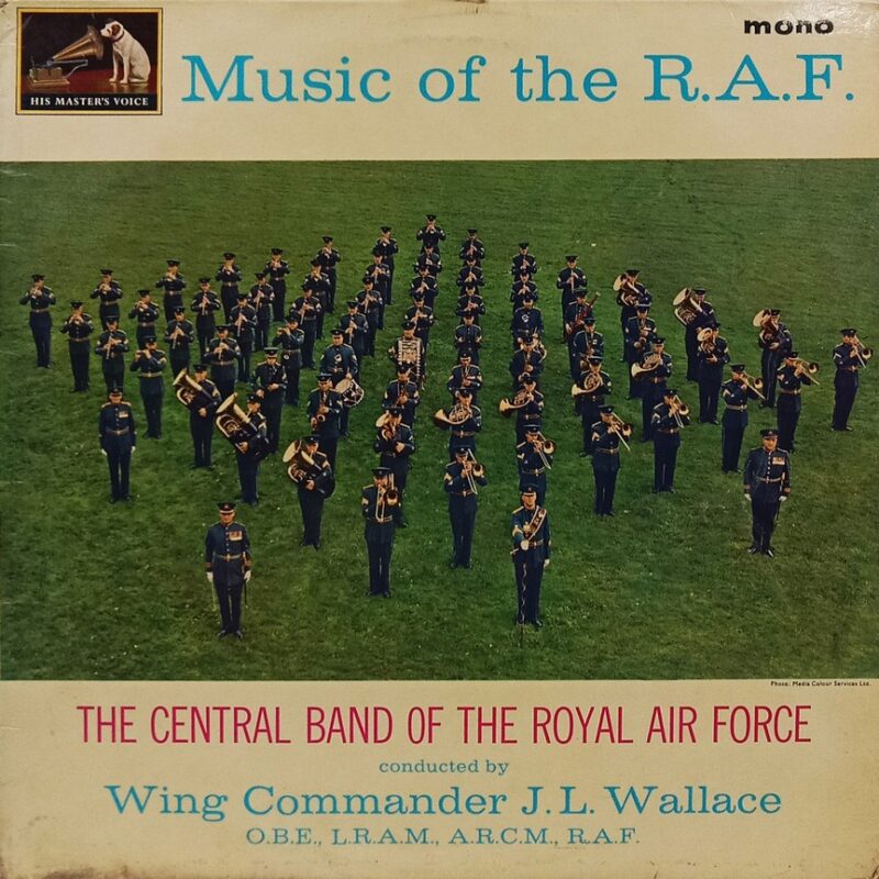 Music Of The R.A.F. - CLP 1705 - (85-90%) - HMV Black Label - English Instrumental LP Vinyl