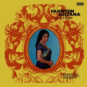 Parween Sultana - ECSD 2731 - HMV Colour Label - CR - Indian Classical Vocal LP Vinyl