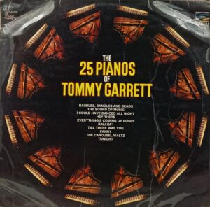 The 25 Pianos Of Tommy Garrett - SLS 50082 - (80-85%) - English Instrumental LP Vinyl