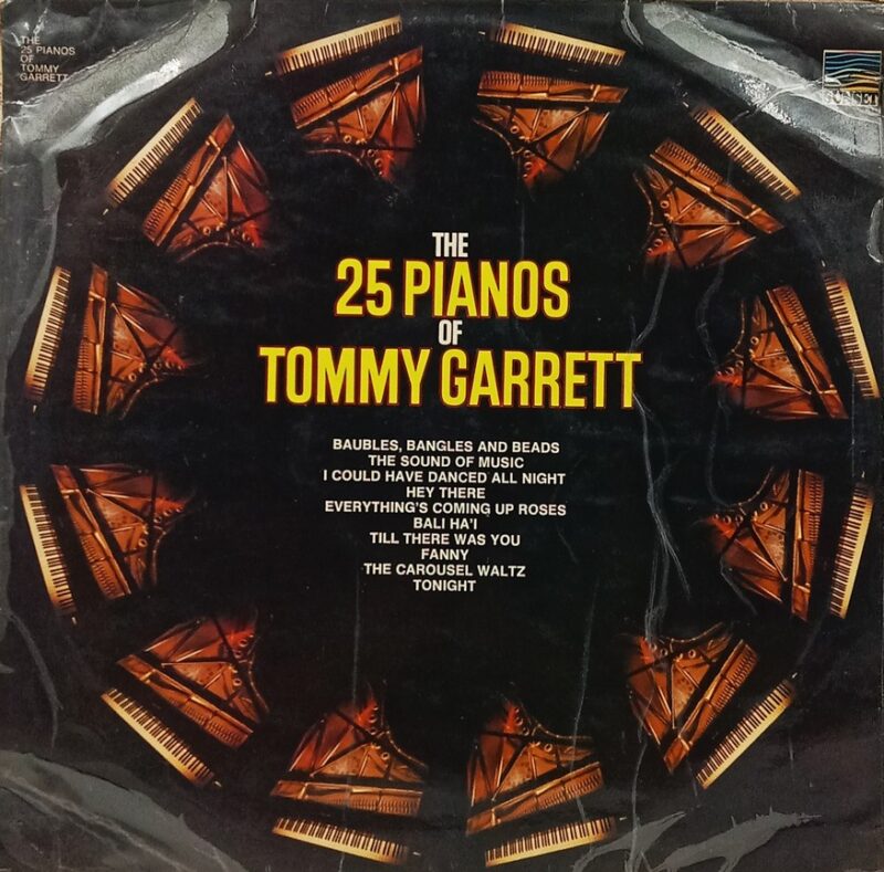 The 25 Pianos Of Tommy Garrett - SLS 50082 - (80-85%) - English Instrumental LP Vinyl